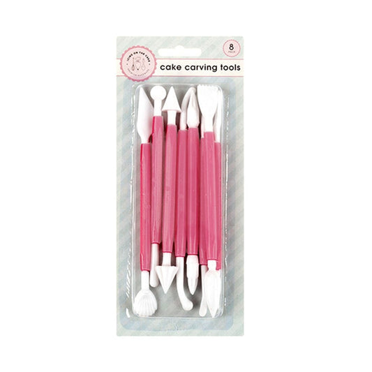 8pcs Cake Carving Tools Baking Pastry Pens Decorating Icing Cutting Shaping