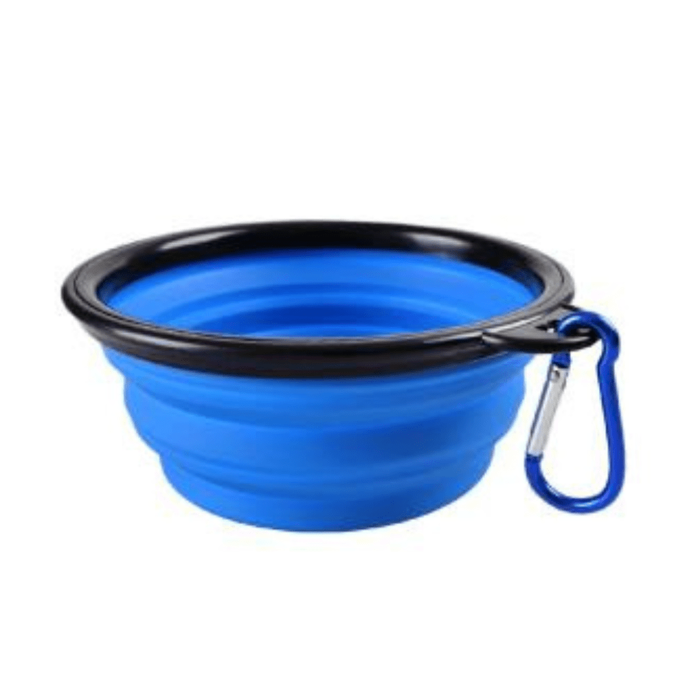Pet Dog Cat Portable Silicone Collapsible Travel Food Bowl Water Dish Feeder