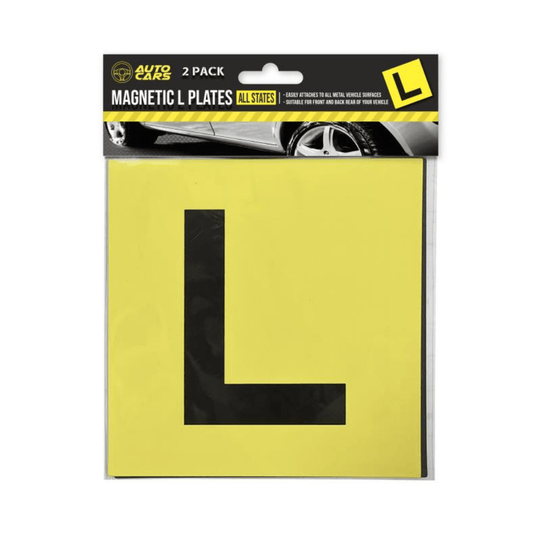 2PK Magnetic Learner L Plates Plate Car License VIC WA QLD TAS (All Aus States)